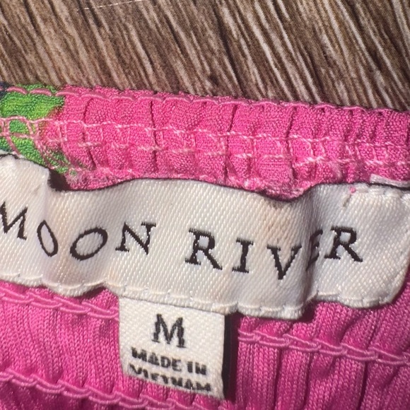 Anthropologie Moon River Floral Maxi Dress Size M - Picture 7 of 7